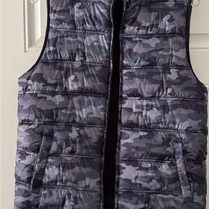 Camouflage Puffer Vest